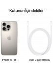 iPhone 16 Pro 256GB Natürel Titanyum