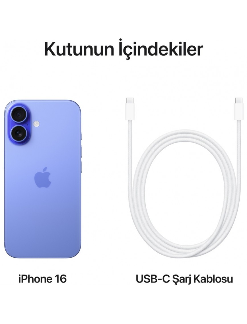 iPhone 16 128GB Lacivert Taş